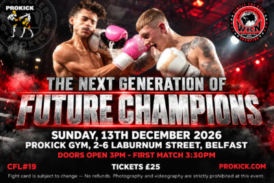 December 13th - Rising stars and veteran fighters clash in a fierce fight for a spot on the championship roster, where every round, punch, kick, and takedown counts.