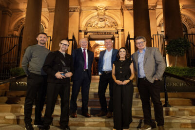 Amdassadors for USL after the Launch at Studio Ulster
