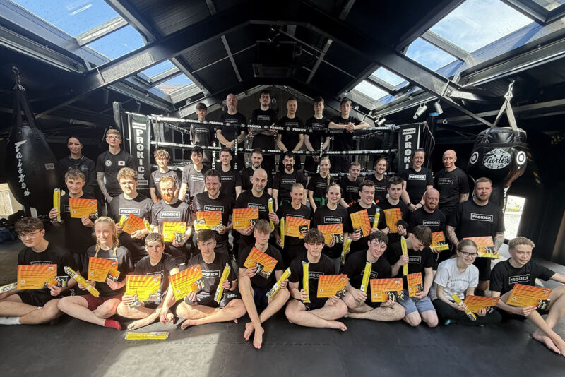 The adult members of ProKick Gym in east Belfast had their belt grading on Sunday, April 12th.