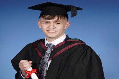 LawMan - It’s hard to believe that my 21-year-old grandson and ProKicker, Riley, has graduated with Honours from #UlsterUniversity Belfast, earning his Bachelor of Law degree.