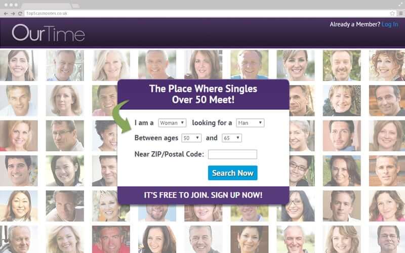 Ourtime dating free trial