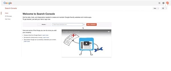 How to connect your site to Google Search Console