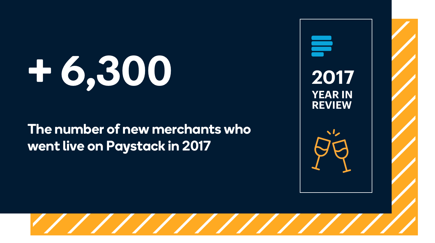 6300 new merchants