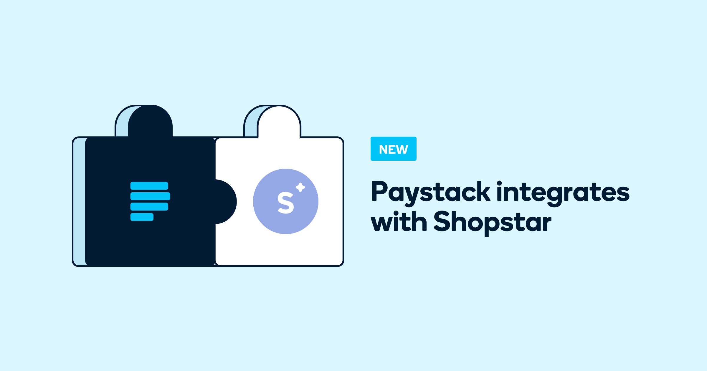 Paystack integrates with Shopstar
