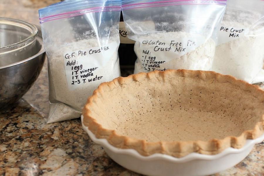 Big Batch Gluten Free Pie Crust Mix | Kitchen Frau