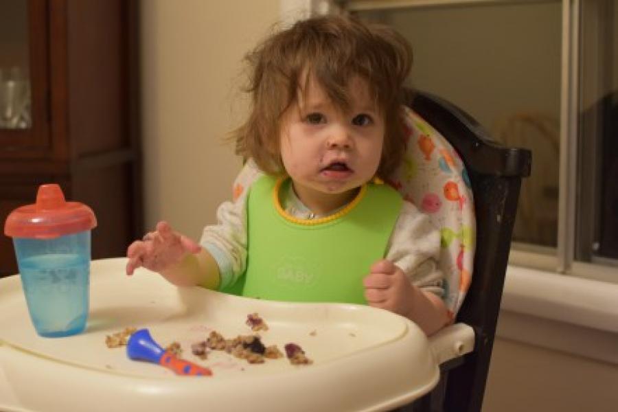Coconut Blueberry Baked Oatmeal