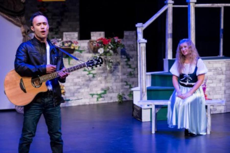 Dance and drama unite in a true community production of Sleeping...