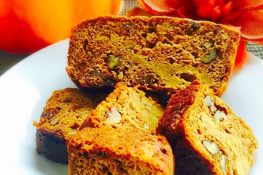Easy Vegan Banana Pumpkin Loaf