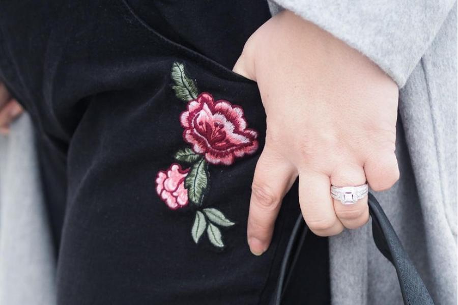 For The Perfect Embroidery Jeans Outfit - March and May