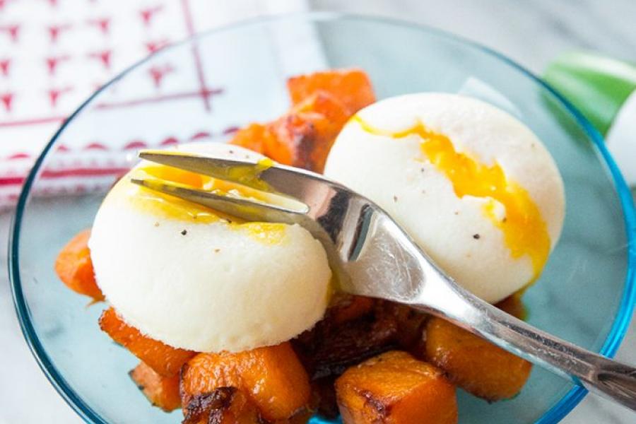 Maple Roasted Butternut Squash Goal Bowl - The Kitchen Magpie