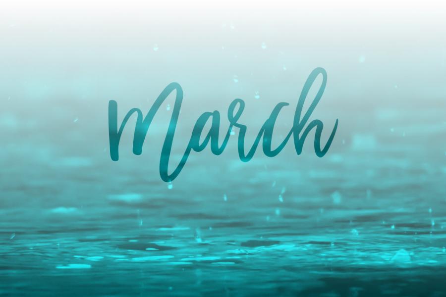 March 2017 Desktop Calendar Wallpaper | Paper Leaf