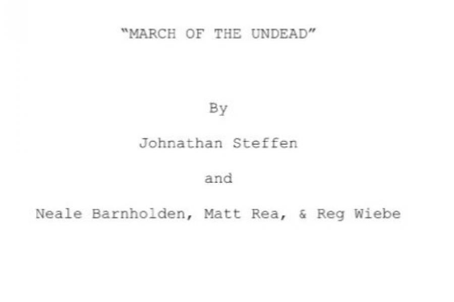 MARCH OF THE UNDEAD by Plot Device