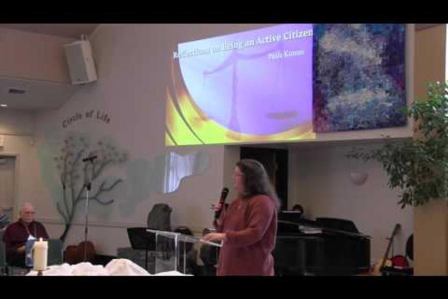 Reflections on Being an Active Citizen