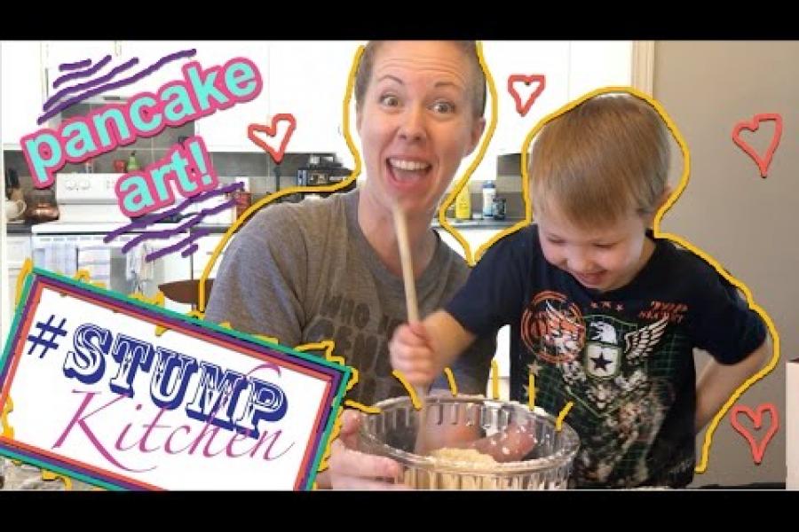 Stump Kitchen 23: How to make Pancake Art!