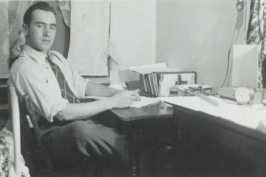 Thinking about my dad on the 100th anniversary of his birth and...