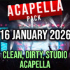Acapellas Pack +Bonus Vol.15 - 63 Tracks