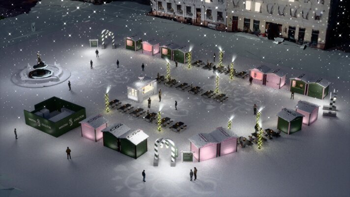 Mantan uusi joulutori avautuu<br />
5.12. ja on avoinna loppiaiseen