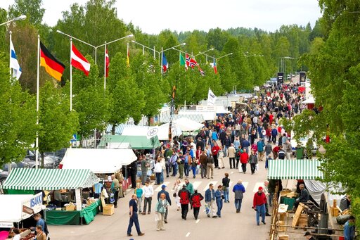 Erämessutunnelmaa vuodelta 2004. Kuva: Riihimäen Messut.