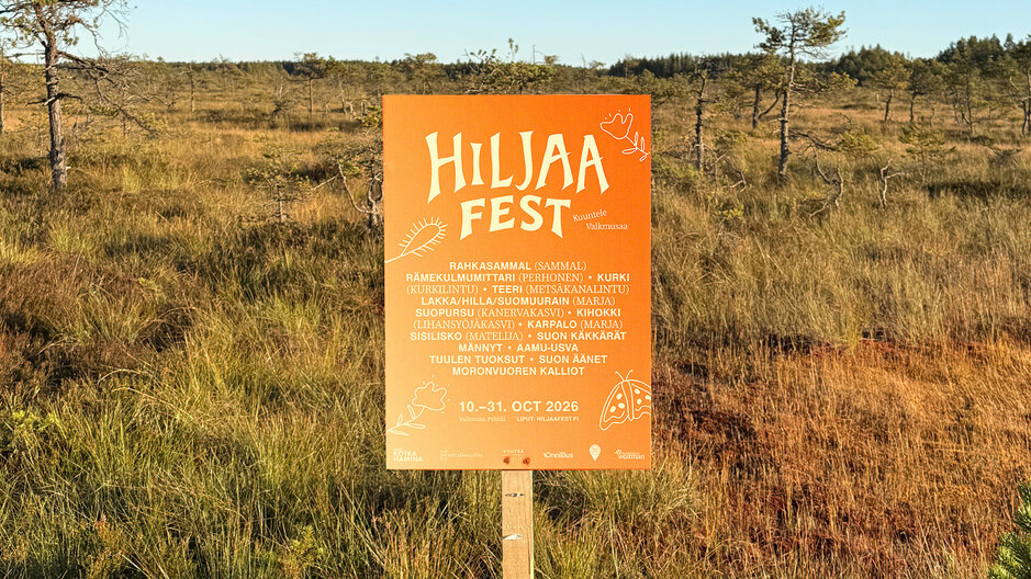 Maailman ensimm&auml;inen<br />
luontokuuntelemisen<br />
festivaali avautuu Pyht&auml;&auml;lle