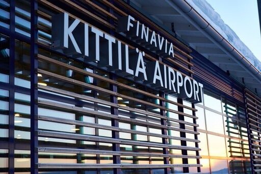 Kittilän lentoasema. Kuva: Finavia Oyj.