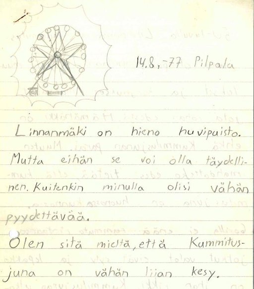 ETSINTÄKUULUTUS: Linnanmäki<br />
etsii kummitusjunaidean keksijää
