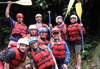 Koskenlaskuseikkailu<br />
Ecuadorin viidakossa