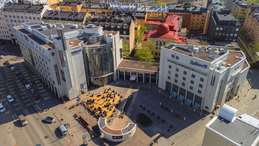 Mittava remontti ohi:<br />
Kampin Radisson<br />
avautuu 17.3.