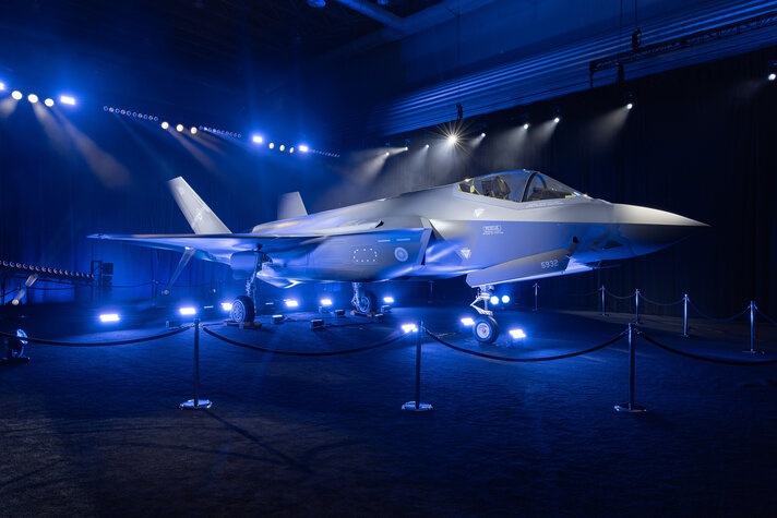 Ilmailumuseo sai etuajassa<br />
uuden F-35-h&auml;vitt&auml;j&auml;n