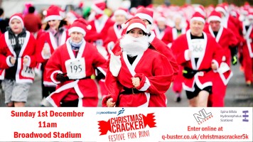 jogscotland Christmas Cracker 5k 2019 - Broadwood Stadium