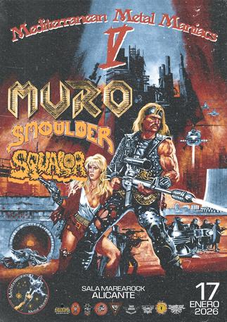 MURO + SMOULDER + SQUALOR