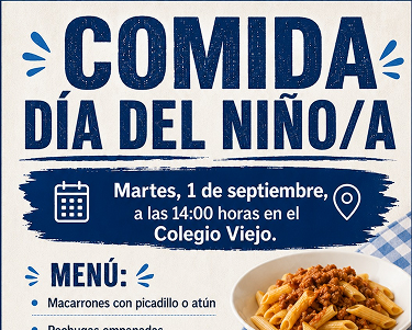 COMIDA DIA DEL NIÑO/A - CASCANTE