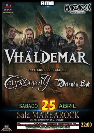 VHÄLDEMAR + CAIN'S DINASTY + DELANDA EST