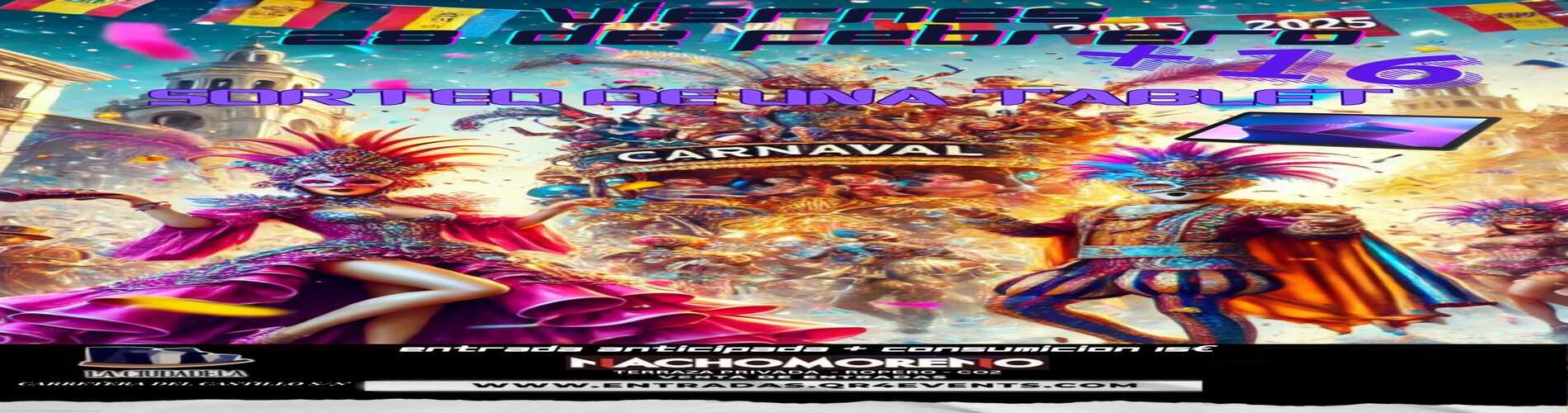 Carnaval party con Nacho Moreno