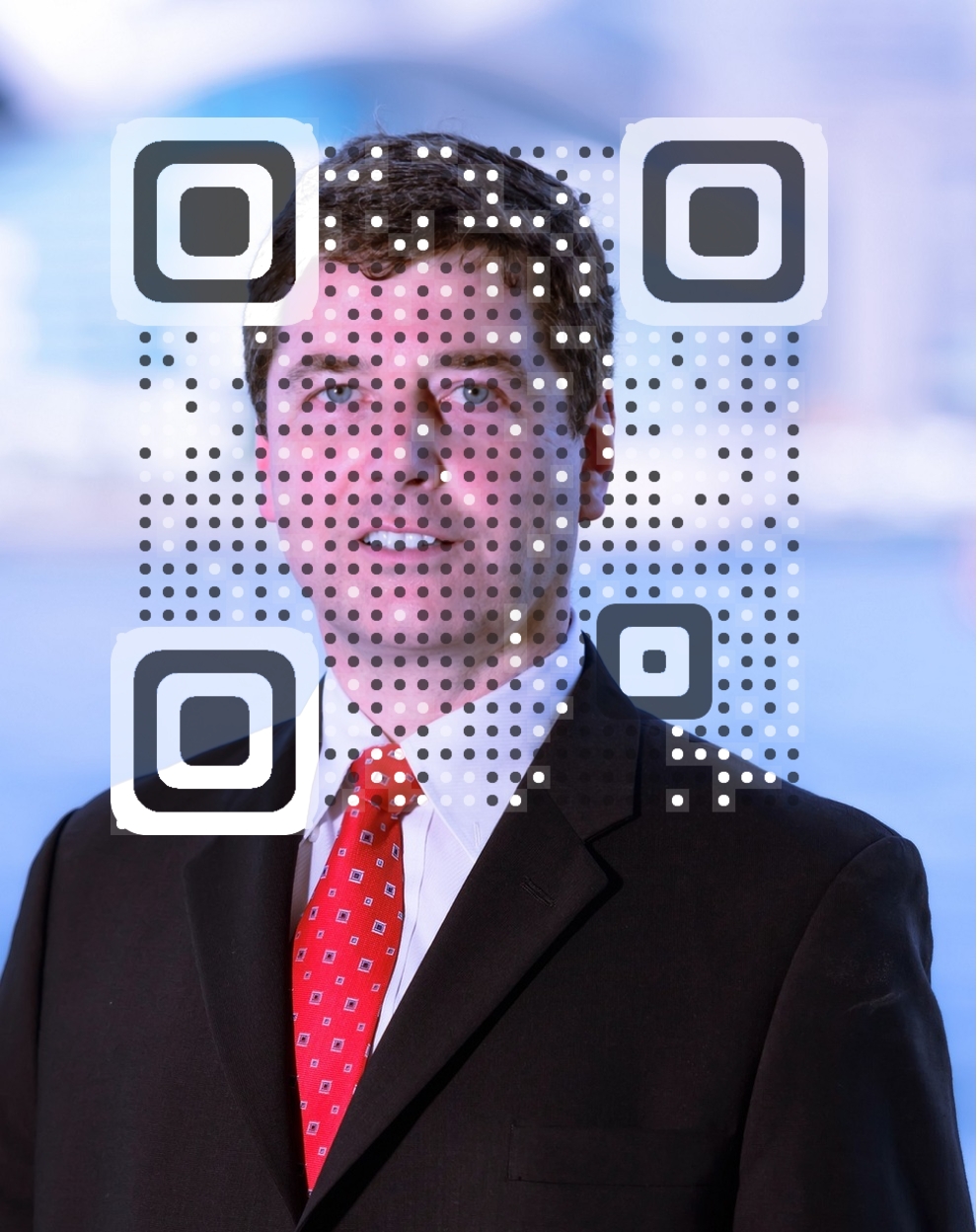 Roland J. Jossi vCard QR Code