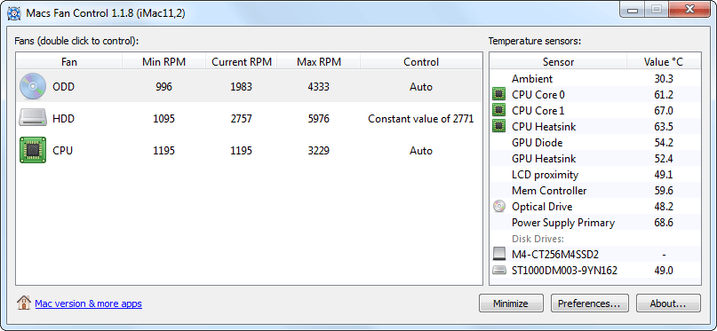 setting up macs fan control for performance