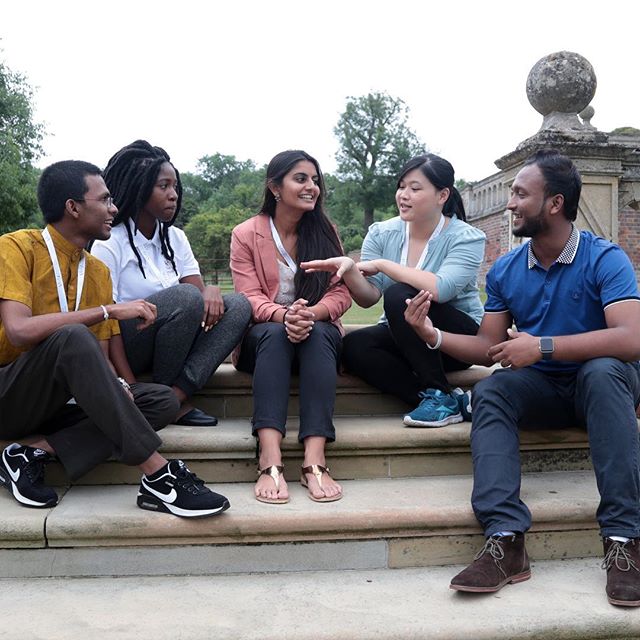 2017 Award winners in Cambridge during the Queen's Young Leaders Residential