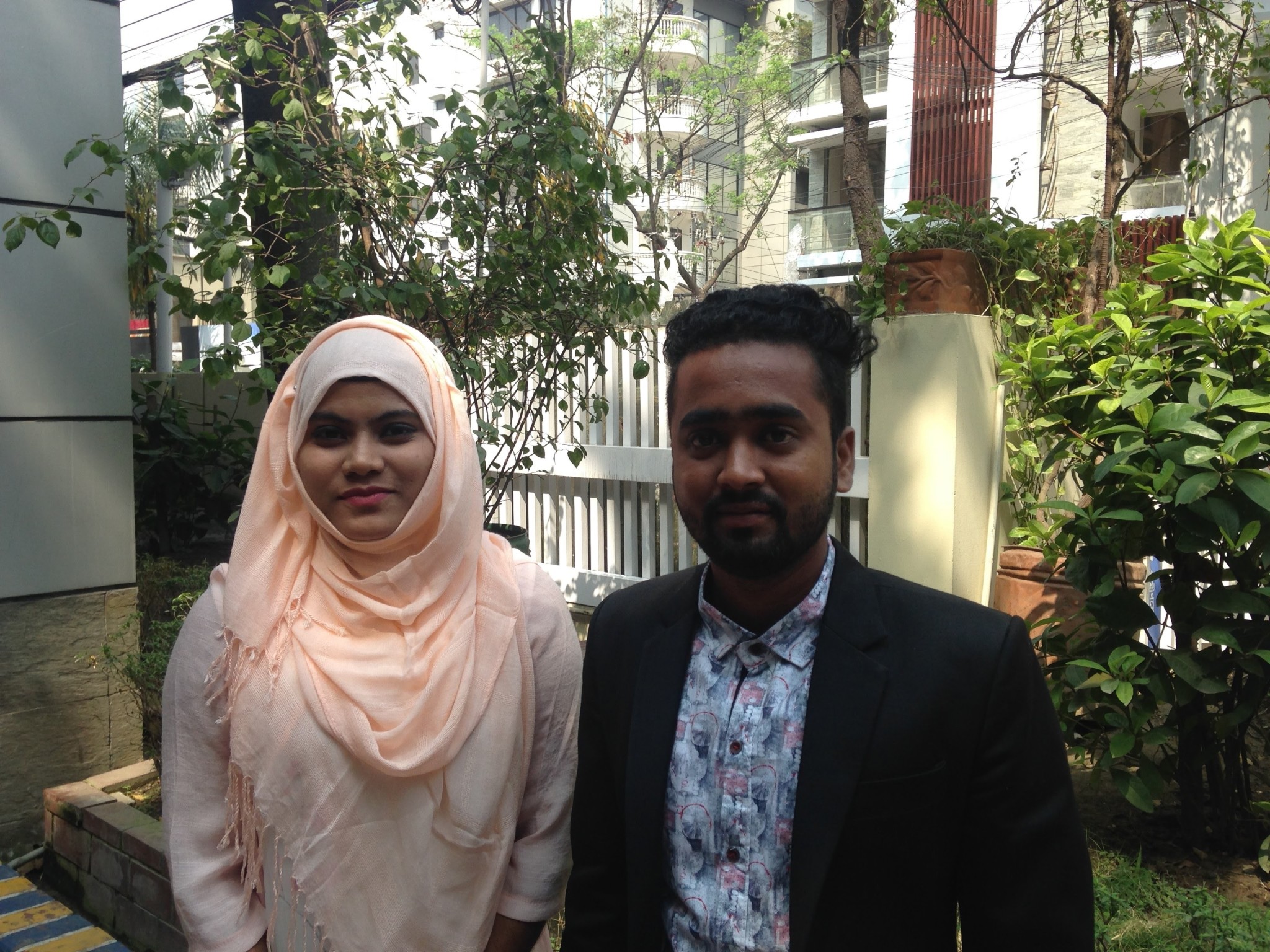 Jasmin Uddin Monna, Field Facilitator & Asma Min Hosan, Senior Response Officer at Rohingya Refugee Crisis Response