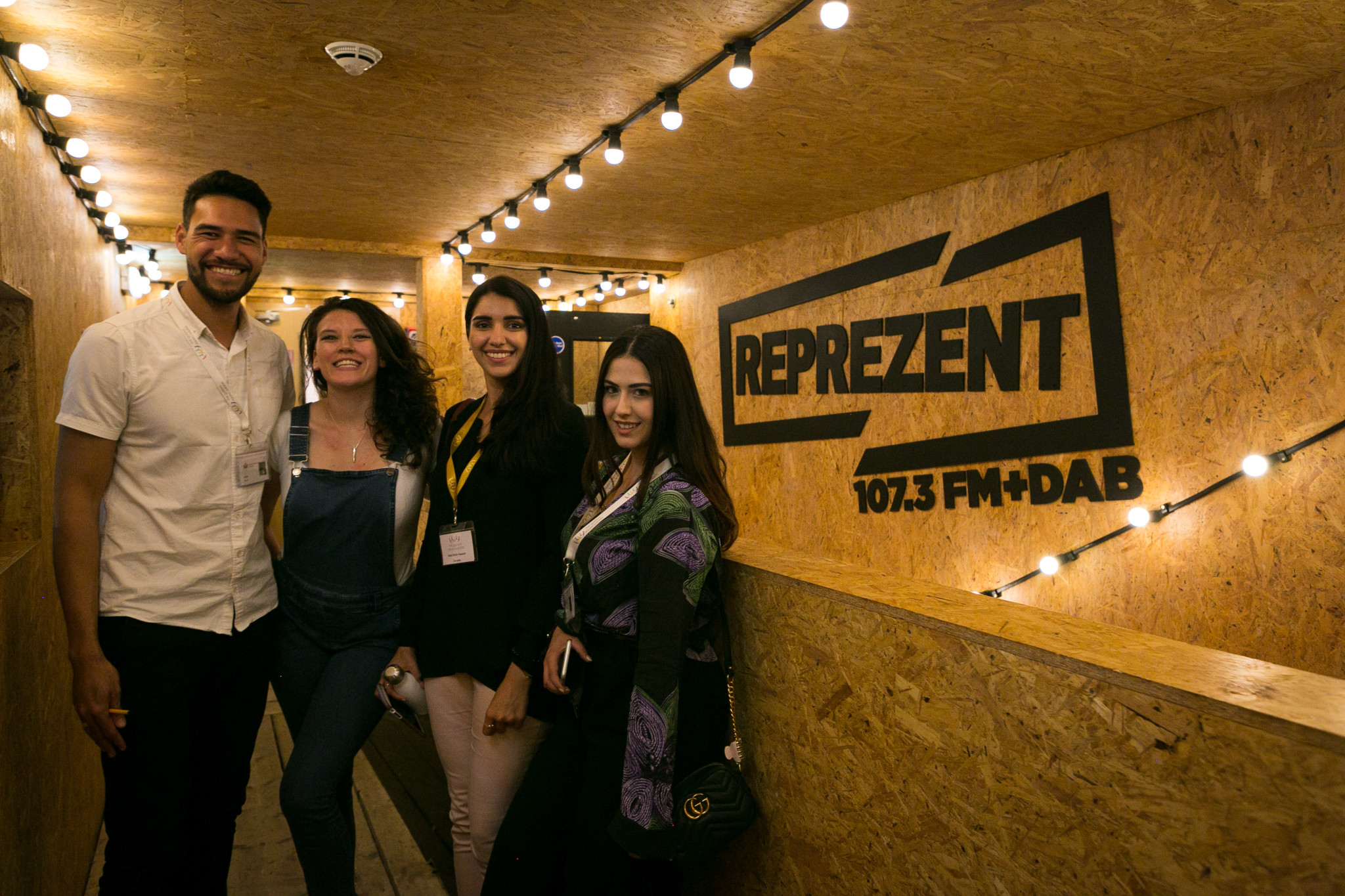 A small group of The 2018 Queens Young Leader award winners attend a workshop of activities at Reprezent Radio, the UK’s only radio station presented by young people.