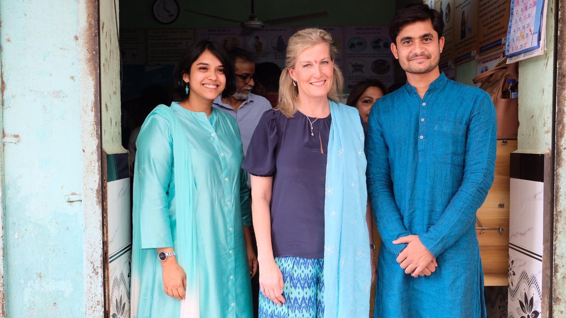 HRH The Countess of Wessex sees how Queen's Young Leaders are transforming women's health care in India