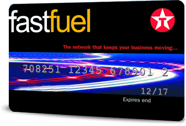 Texaco Fastfuel Fuel Card