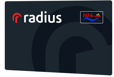 Tarjeta Combustible Radius H24