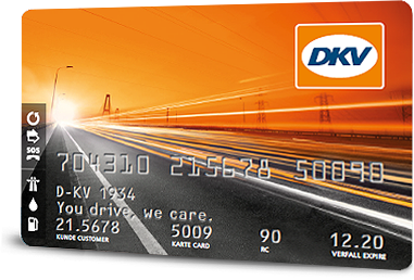 Tarjeta de combustible DKV Internacional