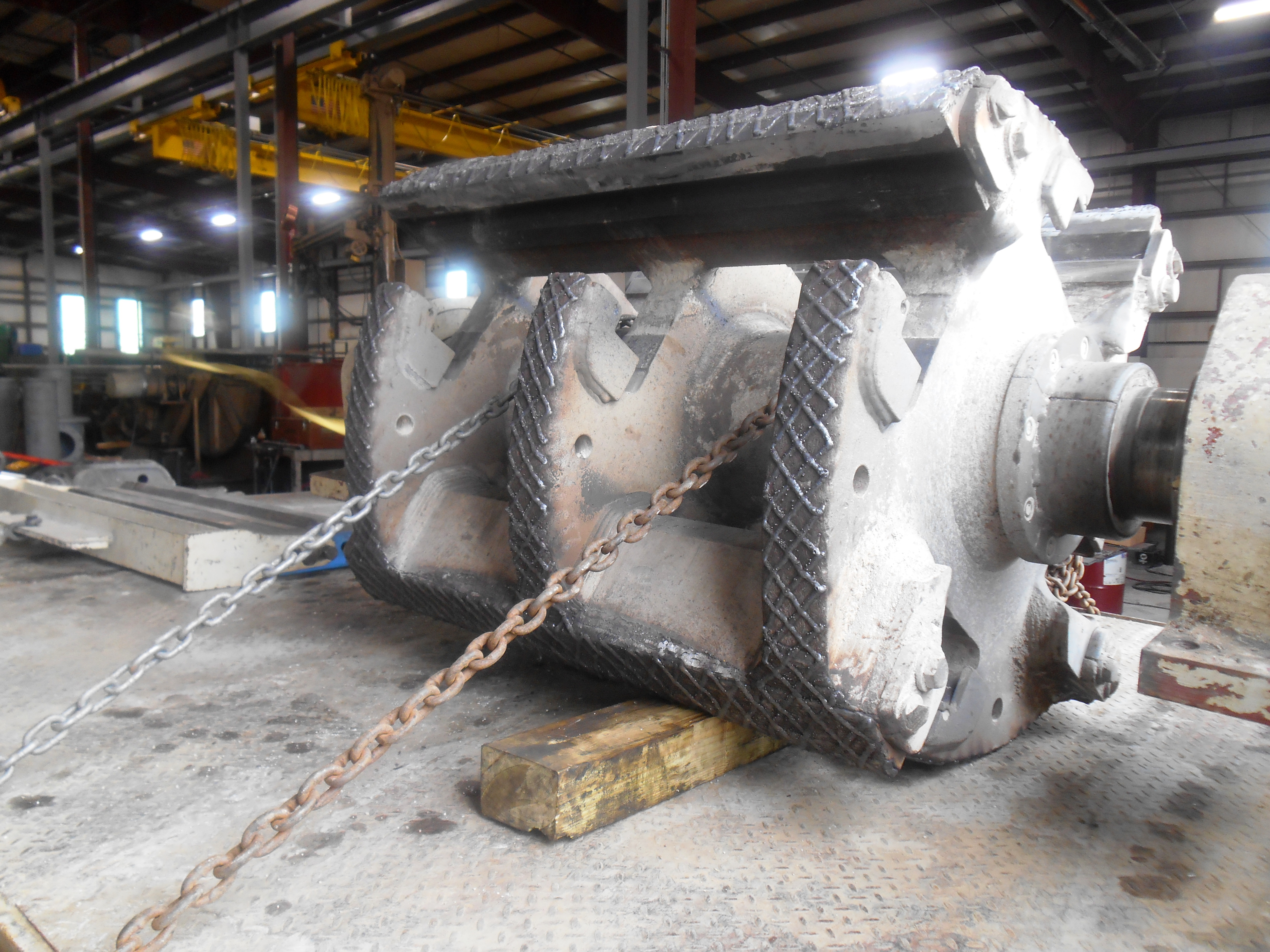 Horizontal Impact Crusher Rotor Rebuild Hardox Wearparts