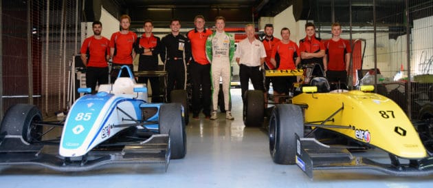 Casper T. Hansen og Casper Pilgaard testede Formula Renault 2.0 som præmie for Formel 4-titler