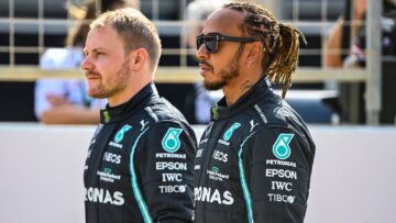 Bottas Hamilton 2021