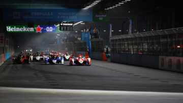 London E Prix Start 2