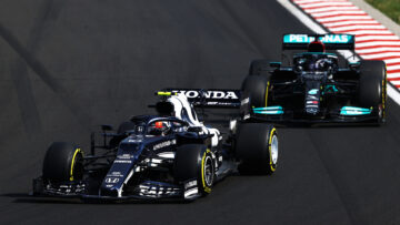 Gasly Hamilton Hungary 2021