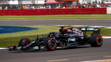 Hamilton Mercedes Silverstone
