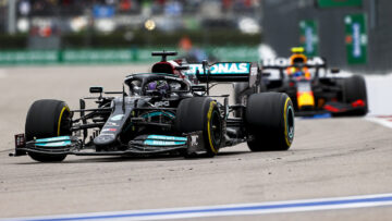 Hamilton win Russia