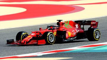 Leclerc Shakedown Ferrari